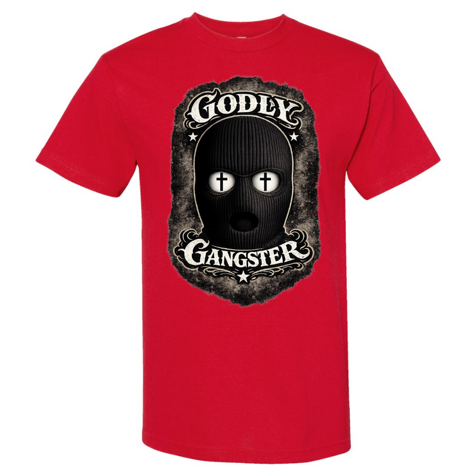 Men's graphic tee (Godly Gangster)